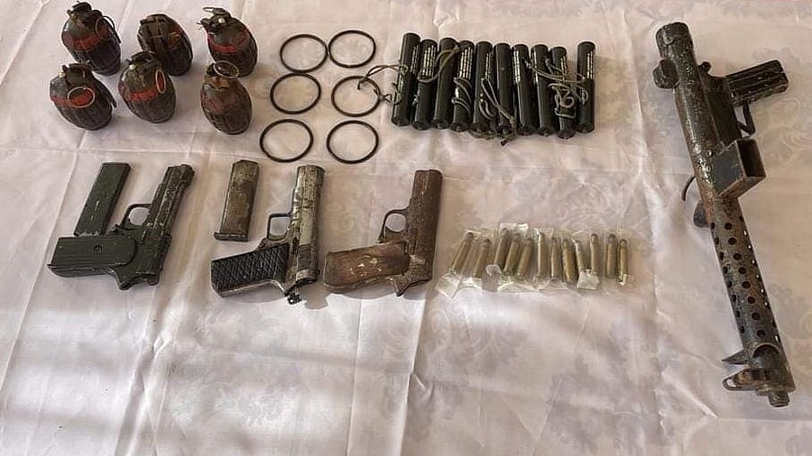 <div class="paragraphs"><p>Weapons recovered in Manipur. Representative image.</p></div>